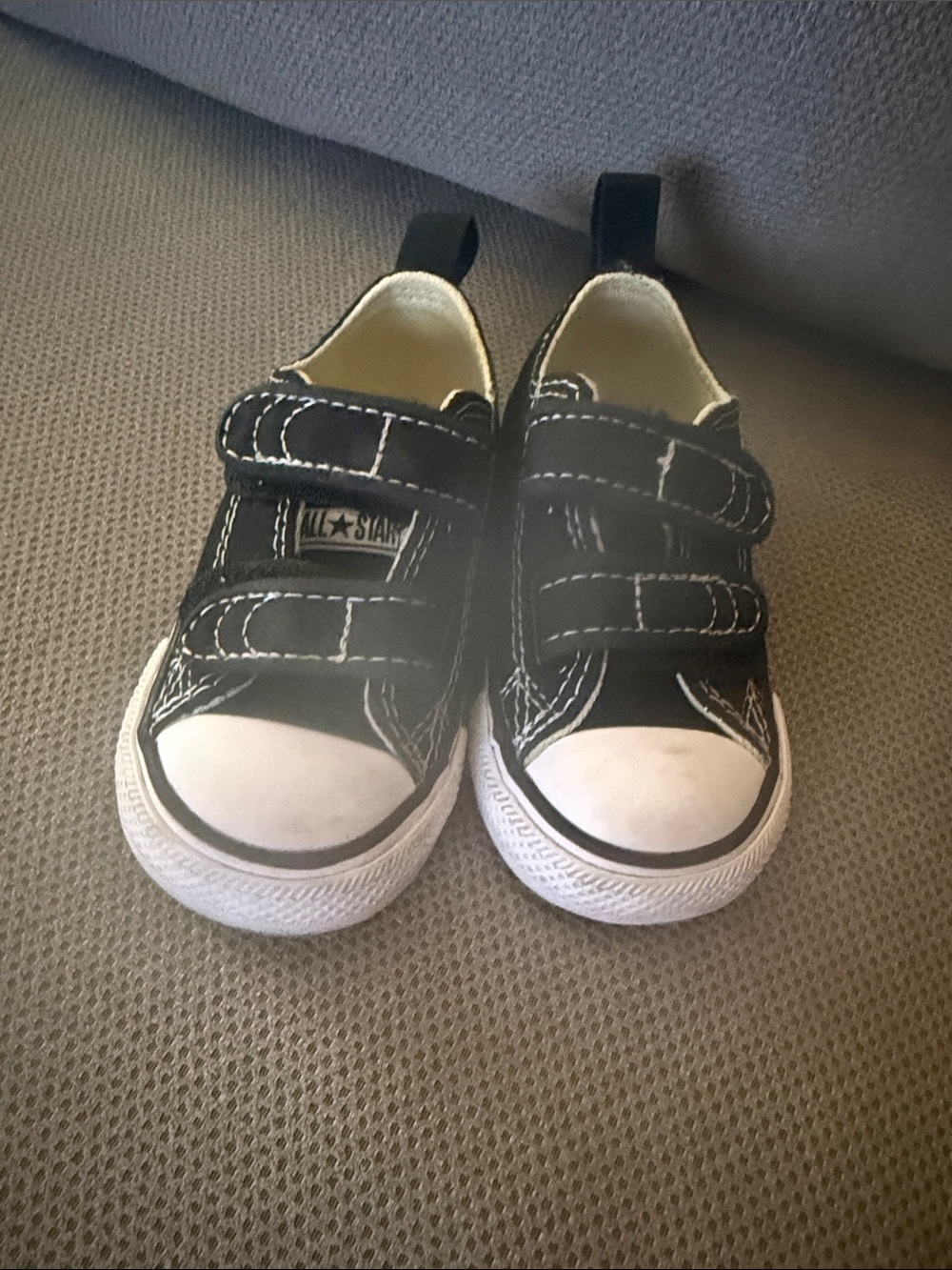 Converse Kids' Black Canvas Sneakers
